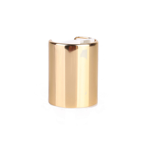 24410 gold aluminum disc top cap