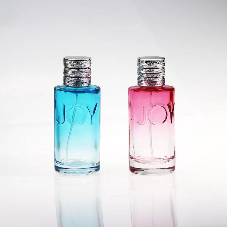 30ml 50ml 100ml cylinder perfume glass bottle